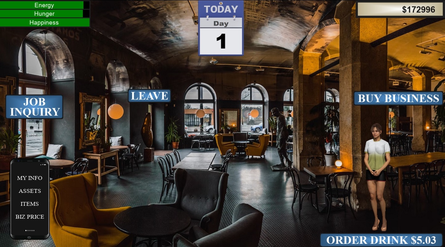 Life Changer Game Cafe Screenshot